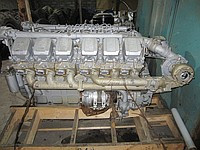 Двигатель дизельный ямз-240нм (240нм2-100018) 500л.с
