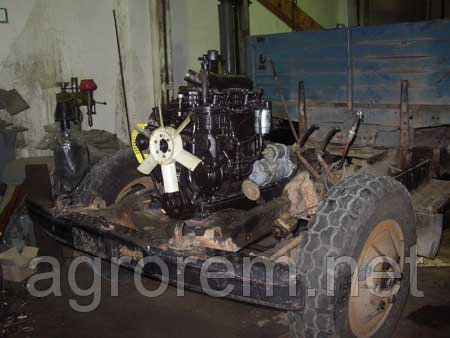 Двигатель дизельный мтз д-240 д-243 на газ-53 газ-3307 (переоборудованный)