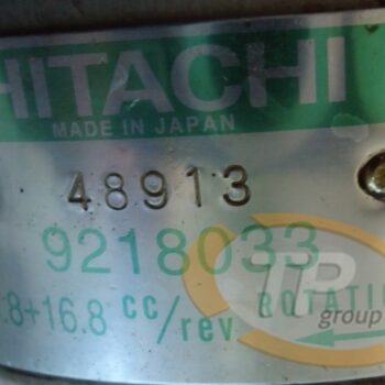 9218033 Шестеренна помпа Hitachi ZX